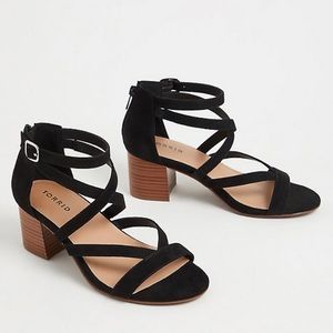 Strappy Block Heels